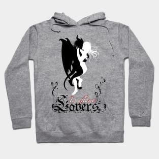 The Twinflame Lovers a Shirt with a Story Hoodie